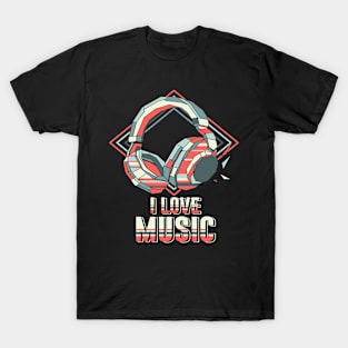 i love music T-Shirt